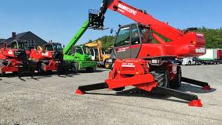 Manitou MRT 2150 ROTO Ładowarka Teleskopowa Obrotowa 2550 1850 1840 rotating telehandler for sale - Image 4 | Forkliftonline TZ Manitou MRT 2150 ROTO Ładowarka Teleskopowa Obrotowa 2550 1850 1840 rotating telehandler | Image 4 - Forkliftonline