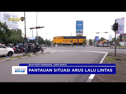 NTMC POLRI - PANTAUAN ARUS LALU LINTAS SORE BUAH BATU BANDUNG, JAWA BARAT