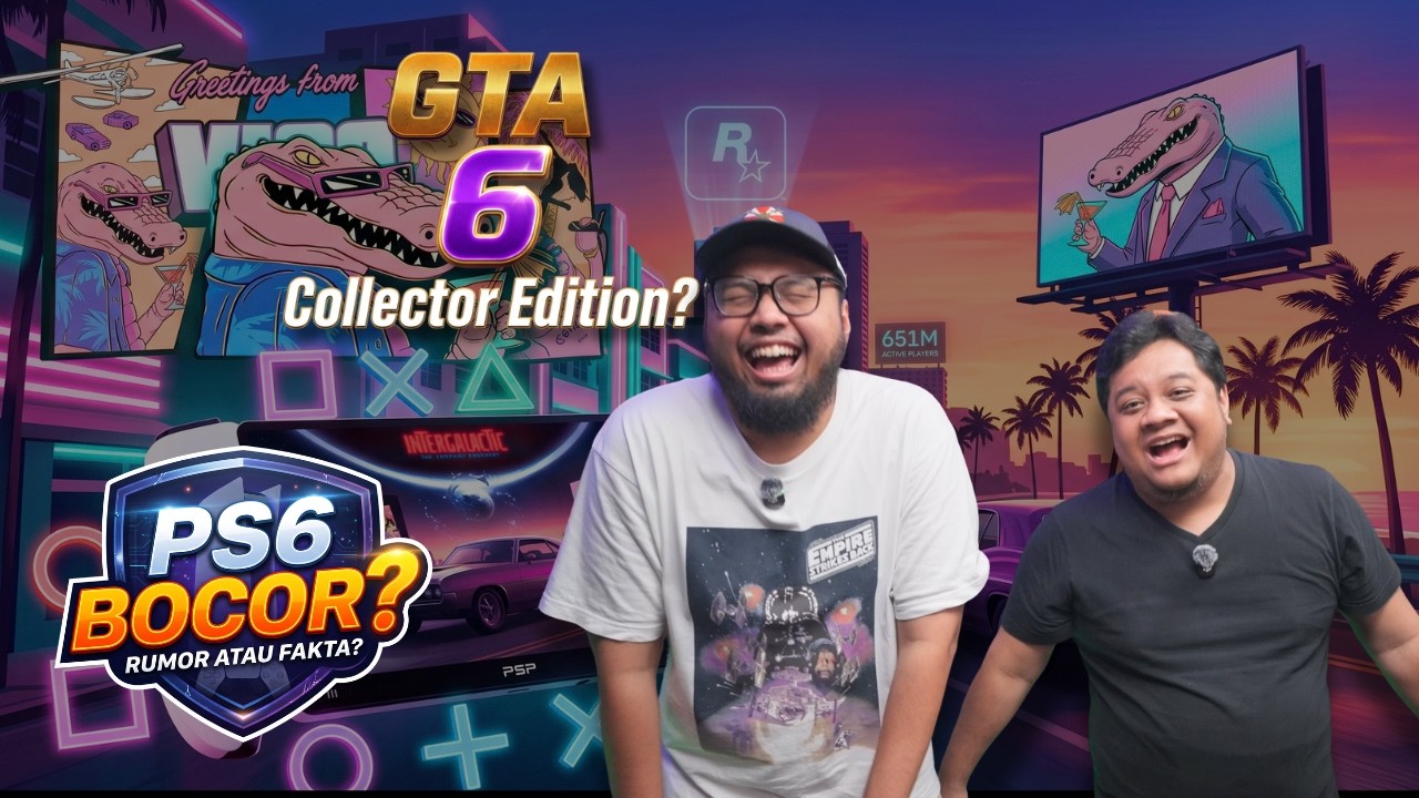 GTA 6 Collector Edition Rp. 7 Jutaan⁉️ Playstation 6 Bochor⁉️ - TAG BLAST