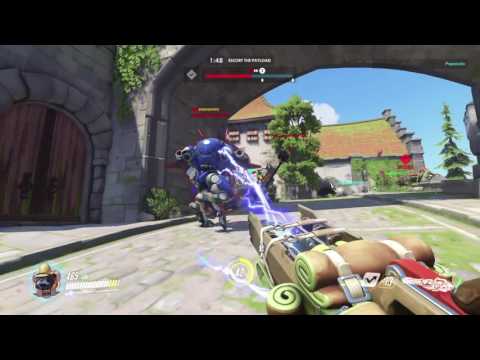 Overwatch Eichenwald PREMIERE gameplay pt3 - Can Winston Go Medieval?