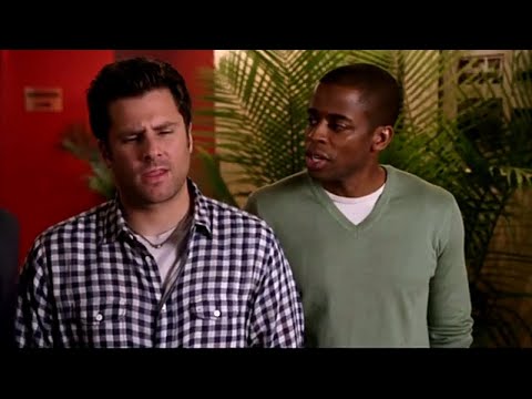Psych Funny Moments | Gus IDIOT Moments Remastered!