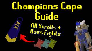 Champions Cape Guide (Champion's Challenge Greenlog) OSRS