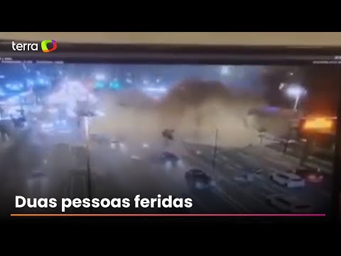 Novo vídeo mostra momento da explosão em SP