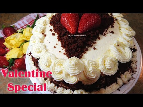 Valentine's Day Recipe | Love Cake | Chocolate Velvet Cake | Cake Recipe | Super Moist & soft Cake