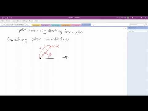 MATH 2414 Week 8 Review: Polar Coordinates, Calculus in Polar Coordinates