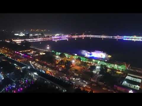 Night View Kurukshetra | Geeta Jayanti 2023 Mahostav | 2023 Kurukshetra Sarovar Night View