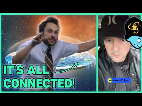 Flat Earther Goes Into Full Conspiracy Mode