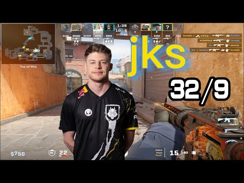 jks INFERNO POV （32/9）ACE ￨3 Triple Kills ￨ (CS2 FACEIT POV) Dec 29, 2023