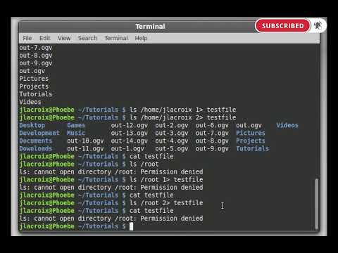 31    Linux Commands for Beginners Standard Input Output and Error