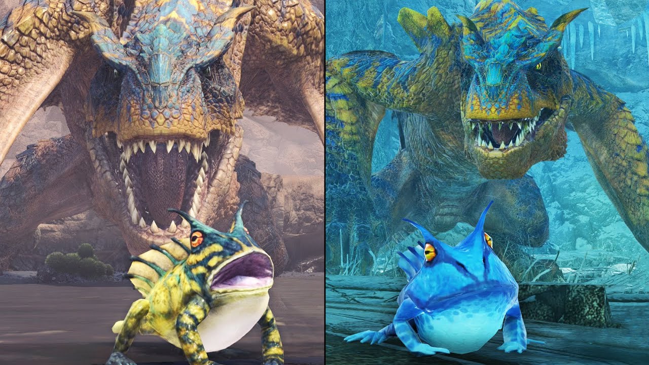 Monster Hunter: Iceborne Details vs Sunbreak
