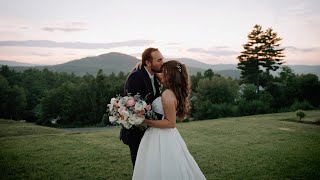 Morgan & Cameron's Wedding Film | Owls Nest Resort | Thornton NH 