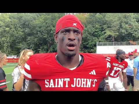 Post-Game Interviews w/SJU’s Fasching, St. Fleur & Feeney- 2025 Minnesota-Morris