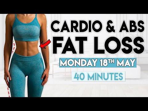 HIIT FAT LOSS (cardio & abs) | 40 min Home Workout