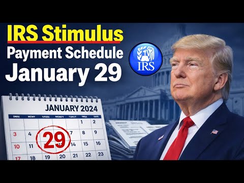 IRS Stimulus Schedule for January 29 — Who Gets Paid First?