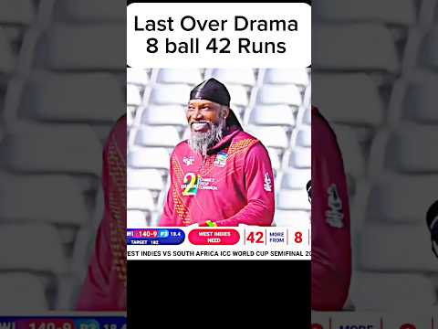 West Indies Vs South Africa 🔥￼#shorts #cricket #trending
