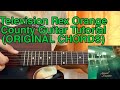 Television/So Far So Good - Rex Orange County // Guitar Tutorial,All Sections