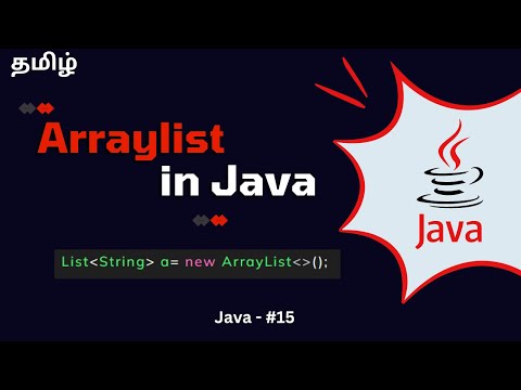 Arraylist In Java In Tamil With Example Program
