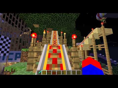 Minecraft: MADNESS ROLLERCOASTER Map