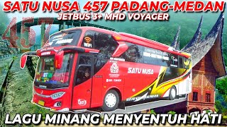Download lagu [LIRIK LAGU MINANG SEDIH MENYENTUH HATI COCOK UNTUK DIPERJALANAN] BUS SATU NUSA 457 PADANG MEDAN mp3