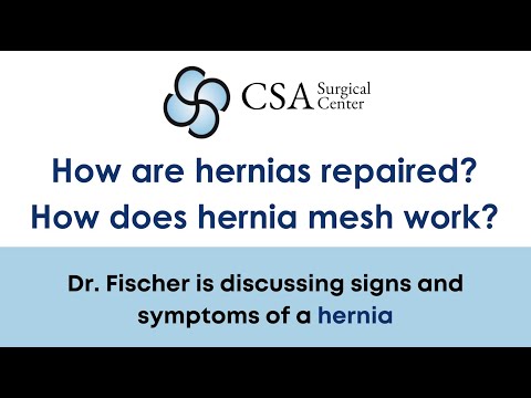 How Are Hernias Repaired? How Does Hernia Mesh Work?