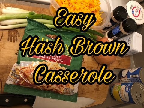 Easy, Cheesy Hash Brown Casserole
