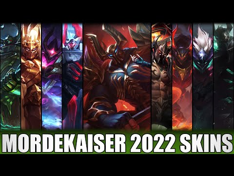 ALL MORDEKAISER SKINS 2022 - Including Lost Chapter Mordekaiser