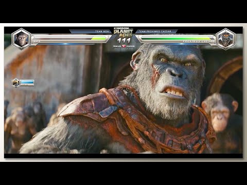 Noa vs Proximus Caesar with Healthbars