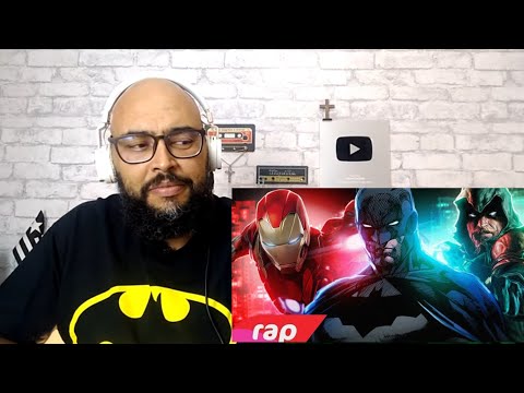 REAGINDO Rap do Homem de Ferro, Batman e Arqueiro Verde - SEM PODERES | NERD HITS