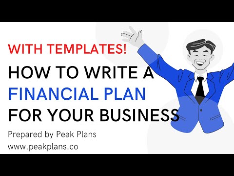 , title : 'How to Write a Financial Plan for Your Business  (With Templates)'