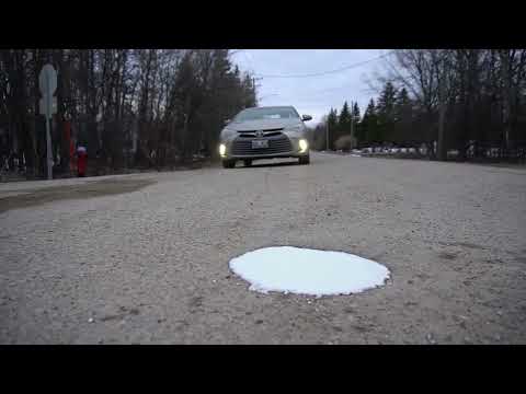 How To Fix A Pothole Using Non-Newtonian Fluid