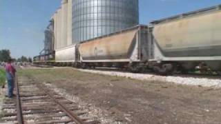 preview picture of video 'Indiana Northeastern Railroad Narcoa 2003'