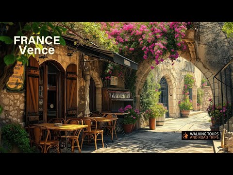 , title : 'Vence France 🇫🇷 A Beautiful Town Tour in the Heart of Provence - A Relaxing 4k video walk'