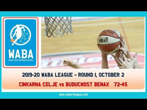2019-20 WABA R1 Cinkarna Celje-Buducnost Bemax 72-45 (02/10)