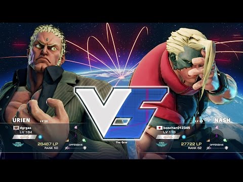 Dogura (Urien) vs Bonchan (Nash)：どぐら（ユリアン）vs ボンちゃん（ナッシュ）