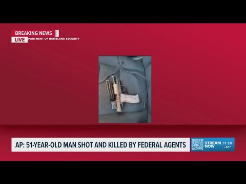 DHS claims man shot, killed by ICE had gun