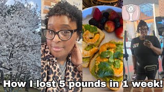 Episode 1 | How I lost 5 pounds in 1 week | Weight loss Vlog and journey!