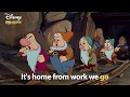 Heigh Ho Snow White Lyric Video DISNEY SING ALONGS