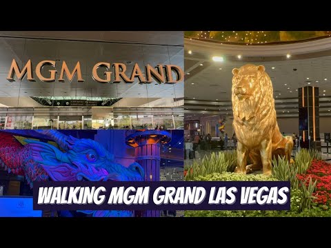MGM Grand Las Vegas Walk-Through 8/3/22 | Walking Las Vegas Hotels | Las Vegas, Nevada
