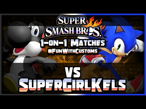 PKSparkxx vs SuperGirlKels - Smash Friendlies #5 (Super Smash Bros. for  Wii U)