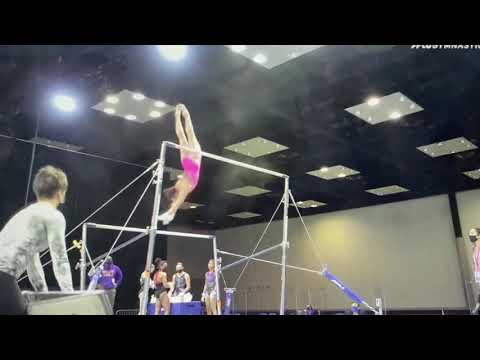 Sunisa Lee NEW Upgraded Bars Routine 2021 (6.8)