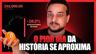 🚨 BITCOIN TREMEU! O TERRÍVEL 10 DE OUTUBRO ESTÁ CHEGANDO