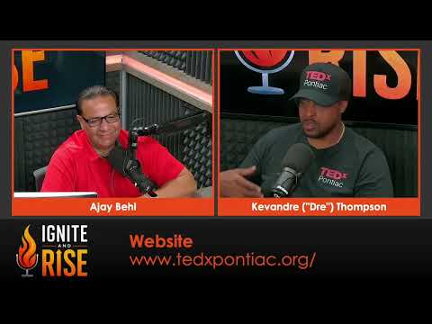 Dre Thompson  -  Founder Ted-X  Pontiac