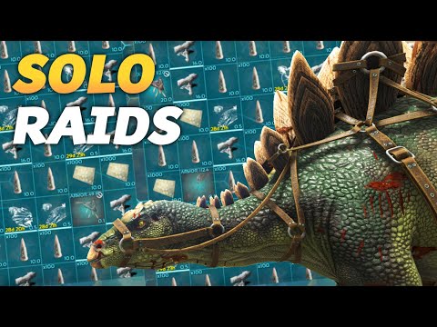SOLO Raiding The Juiciest Spots For Crazy Profit ARK