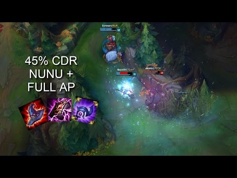 Nunu 45% Coodown Reduction + Full AP