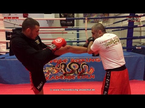 Deniz Atamtürk Pratzentraining mit Sifu Nihat Atamtürk