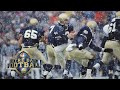 Relive Notre Dame S Iconic Snow Bowl Win Over Penn State 30 Years Later NBC Sports