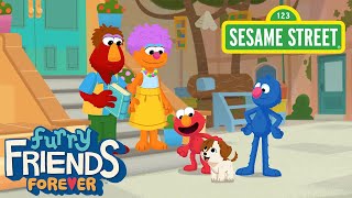 Furry Friends Forever: Elmo Gets a Puppy (2021) Video