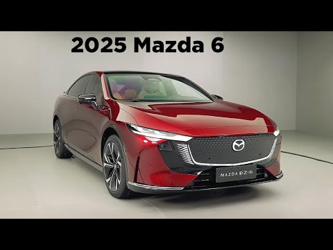 All New 2025 MAZDA 6 EV revealed: meet Mazda EZ 6 (Interior, Exterior, Specs)