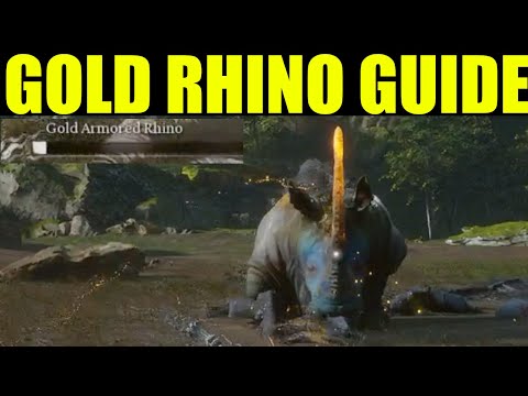 How to defeat "Gold Armored Rhino" Boss Fight Black myth wukong (Guide / Walkthrough)