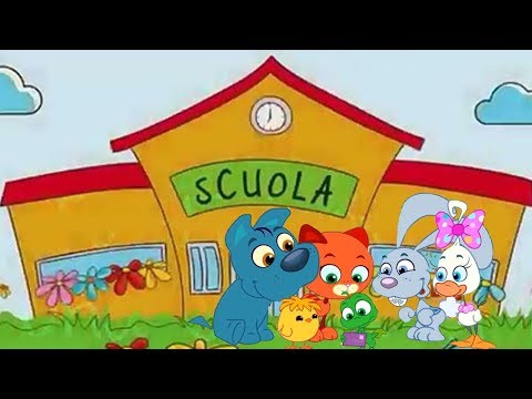 Si ritorna a scuola con i Mini Cuccioli - Cartone per bambini